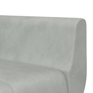 Καναπές Κρεβάτι Γωνιακός Αν. Γκρι 275 x 140 x 70 εκ. Βελούδινος