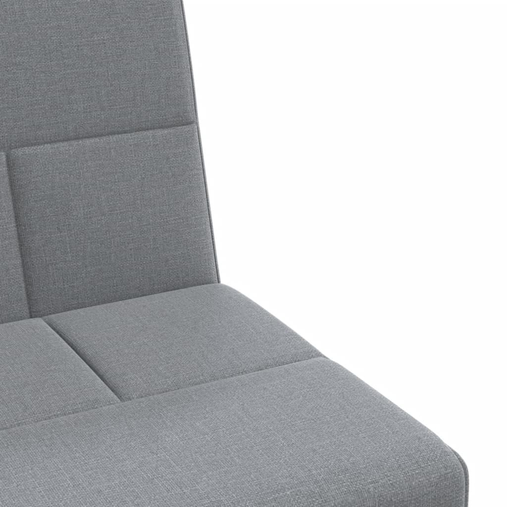 Καναπές Κρεβάτι Γωνιακός Αν. Γκρι 255x140x70 εκ. Υφασμάτινος - Pakobazaar