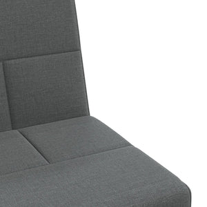 Καναπές Κρεβάτι Γωνιακός Σκούρο Γκρι 255x140x70 εκ. Υφασμάτινος