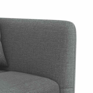 Καναπές Κρεβάτι Γωνιακός Σκ. Γκρι 275x140x70 εκ. Υφασμάτινος