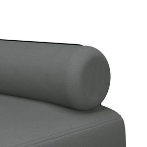 Καναπές Κρεβάτι Γωνιακός Σκ. Γκρι 260x140x70 εκ. Υφασμάτινος