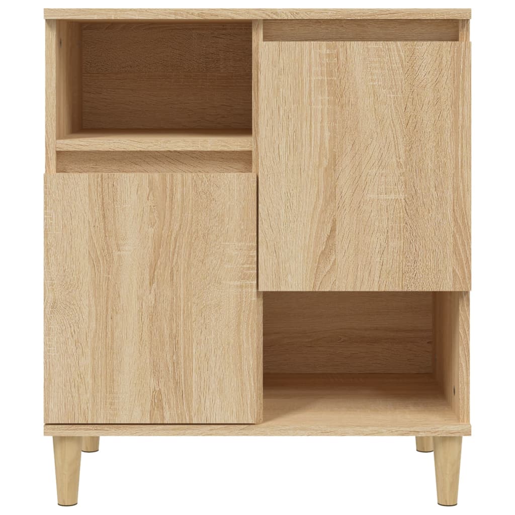 Ντουλάπια 2 τεμ. Sonoma Δρυς 60x35x70 εκ. Επεξεργασμένο Ξύλο - Pakobazaar