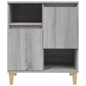 Ντουλάπι 3 τεμ. Γκρι Sonoma 60x35x70 εκ. από Επεξεργασμένο Ξύλο