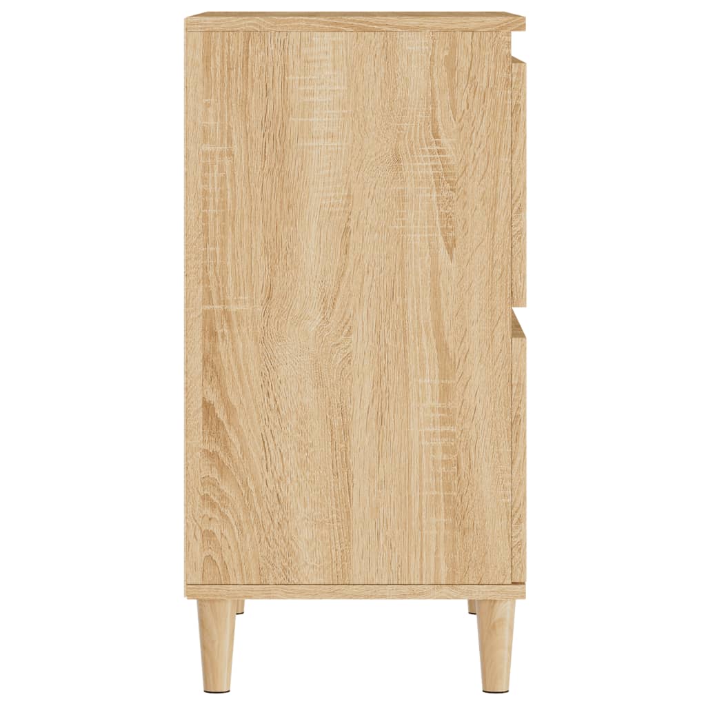 Ντουλάπια 2 τεμ. Sonoma Δρυς 60x35x70 εκ. Επεξεργασμένο Ξύλο