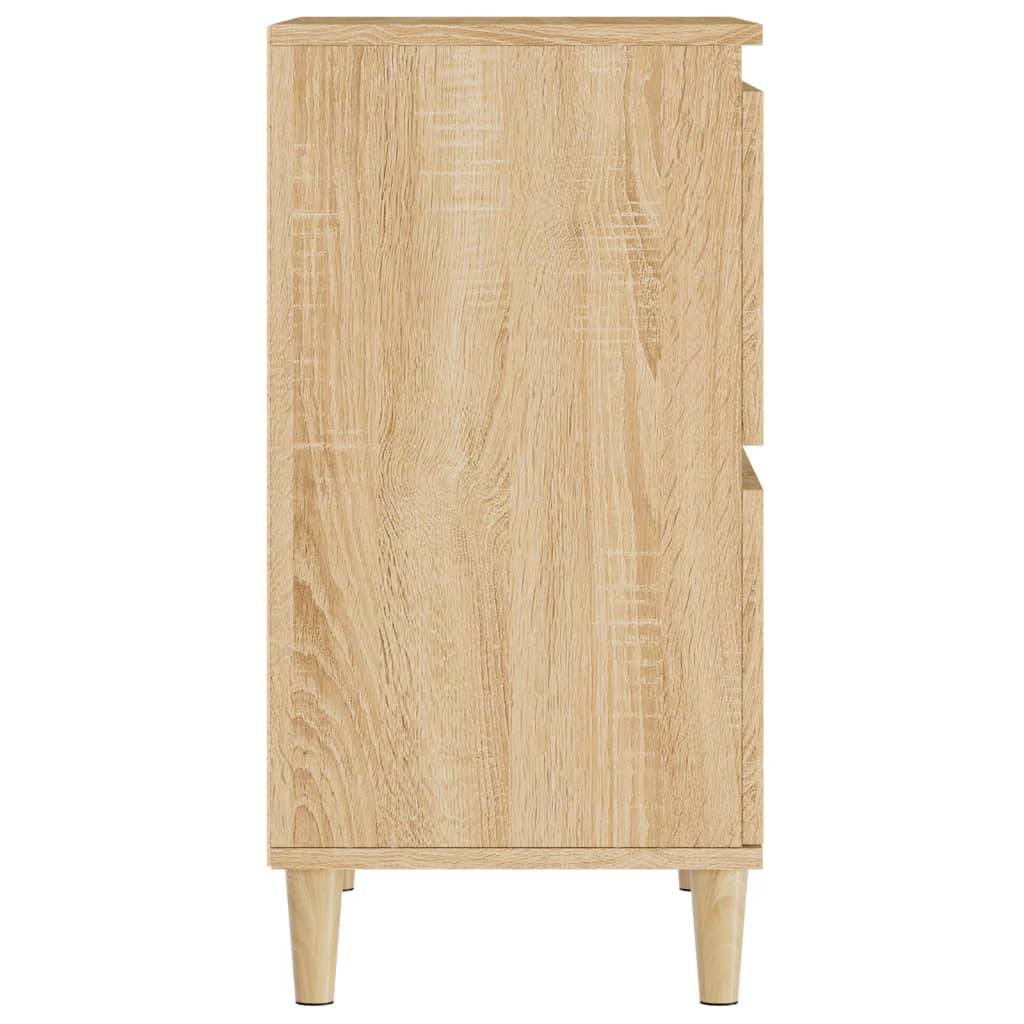 Ντουλάπια 3 τεμ. Sonoma Δρυς 60x35x70 εκ. Επεξεργασμένο Ξύλο