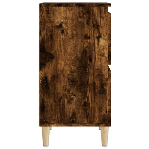 Ντουλάπια 3 τεμ. Καπνιστή Δρυς 60x35x70 εκ. Επεξεργασμένο Ξύλο