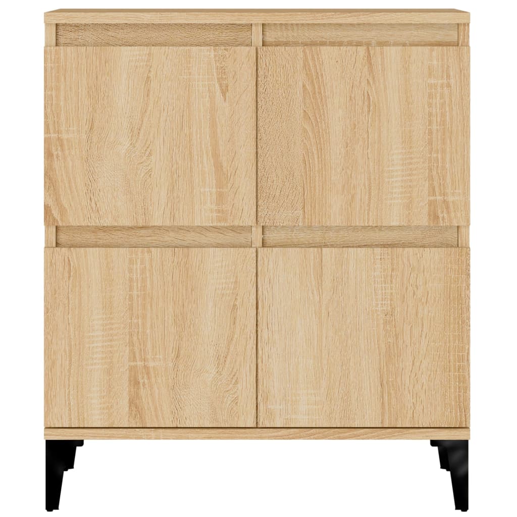 Ντουλάπια 3 τεμ. Sonoma Δρυς 60x35x70 εκ. Επεξεργασμένο Ξύλο