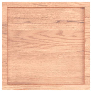 Πάγκος Μπάνιου Αν. Καφέ 60x60x(2-4) εκ. Επεξεργ. Μασίφ Ξύλο
