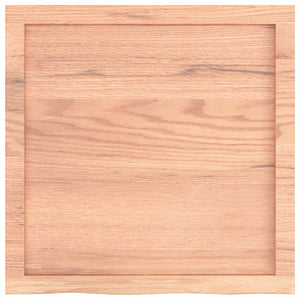 Πάγκος Μπάνιου Αν. Καφέ 60x60x(2-6) εκ. Επεξεργ. Μασίφ Ξύλο