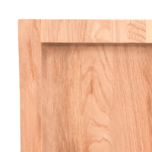 Πάγκος Μπάνιου Αν. Καφέ 80x60x(2-6) εκ. Επεξεργ. Μασίφ Ξύλο