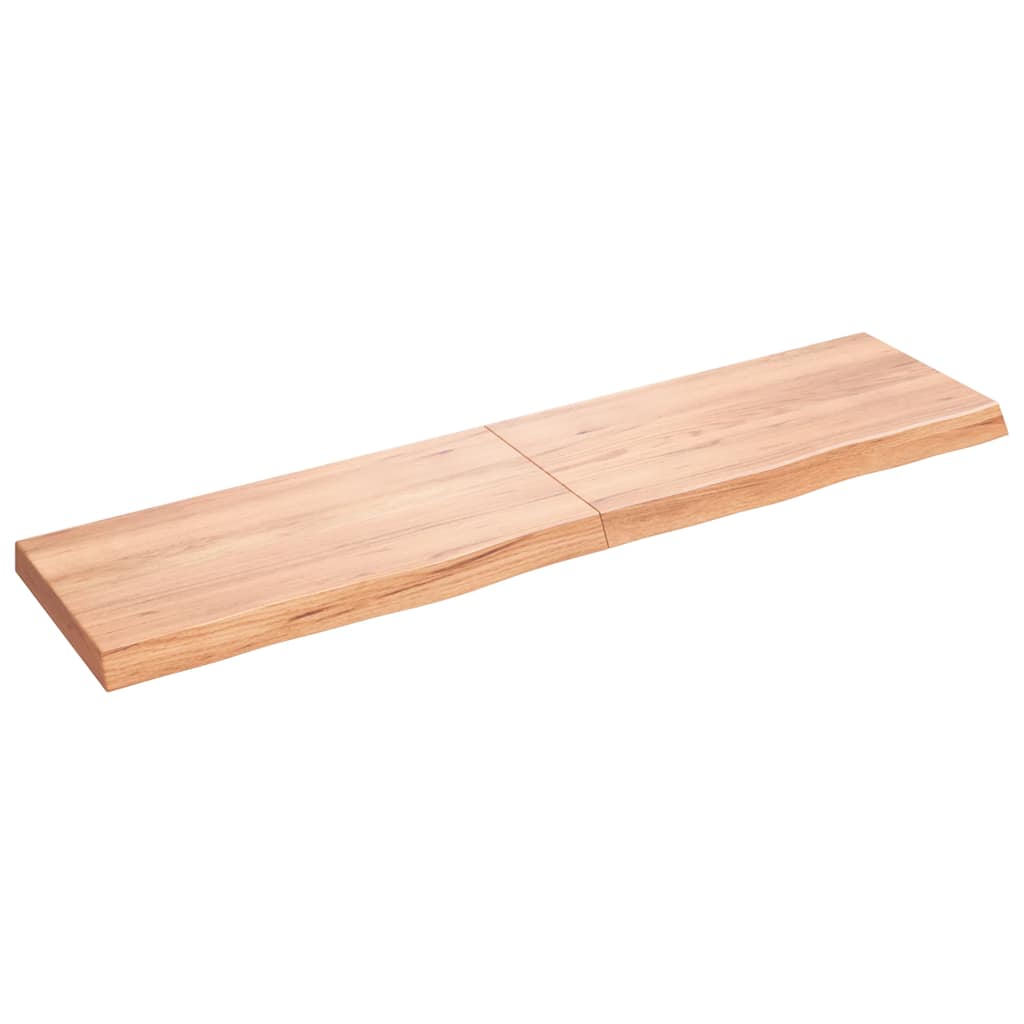 Πάγκος Μπάνιου Αν. Καφέ 160x40x(2-6) εκ. Επεξεργ. Μασίφ Ξύλο - Pakobazaar