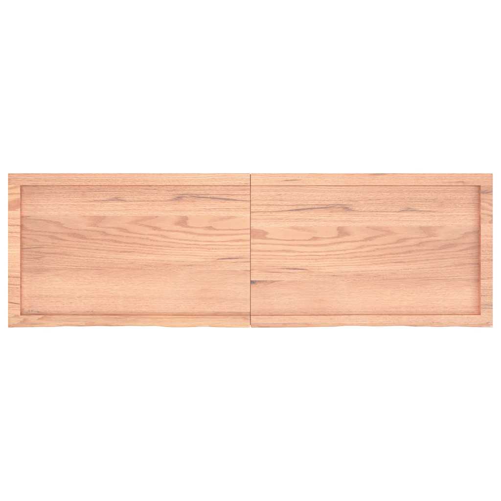 Πάγκος Μπάνιου Αν. Καφέ 160x50x(2-4) εκ. Επεξεργ. Μασίφ Ξύλο