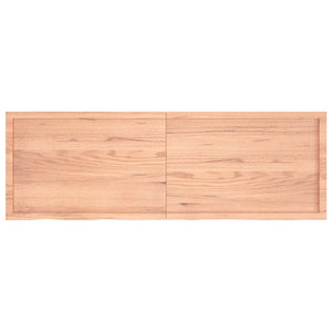 Πάγκος Μπάνιου Αν. Καφέ 180x60x(2-4) εκ. Επεξεργ. Μασίφ Ξύλο