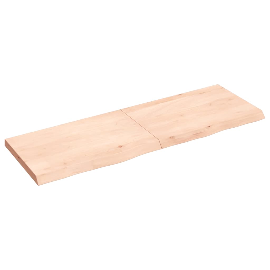 Επιφάνεια Τραπεζιού 120x40x(2-4)εκ Ακατέργαστο Μασίφ Ξύλο Δρυός