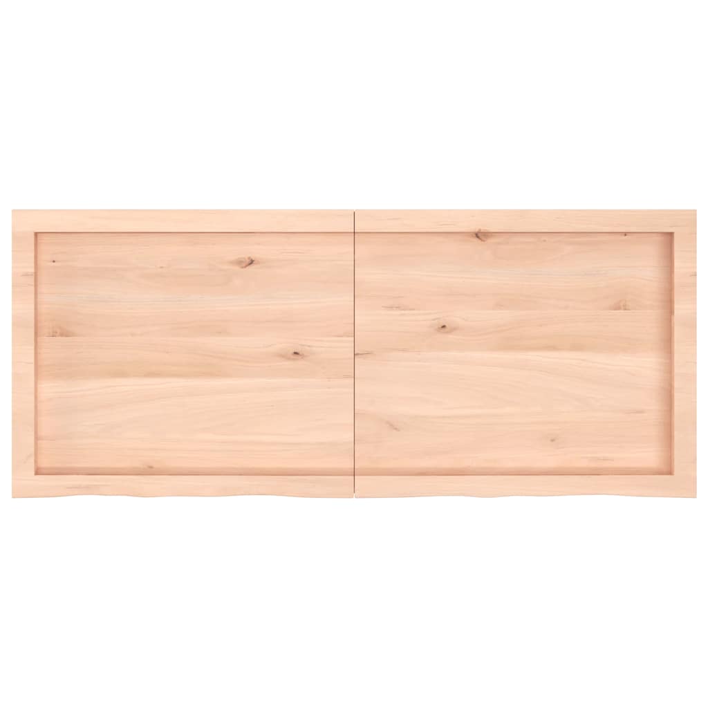 Επιφάνεια Τραπεζιού 120x50x(2-4)εκ Ακατέργαστο Μασίφ Ξύλο Δρυός