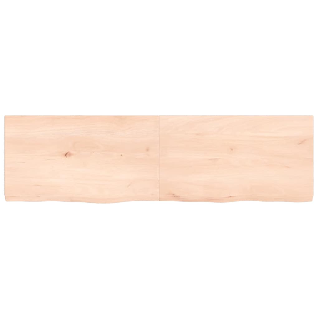 Επιφάνεια Τραπεζιού 140x40x(2-4)εκ Ακατέργαστο Μασίφ Ξύλο Δρυός