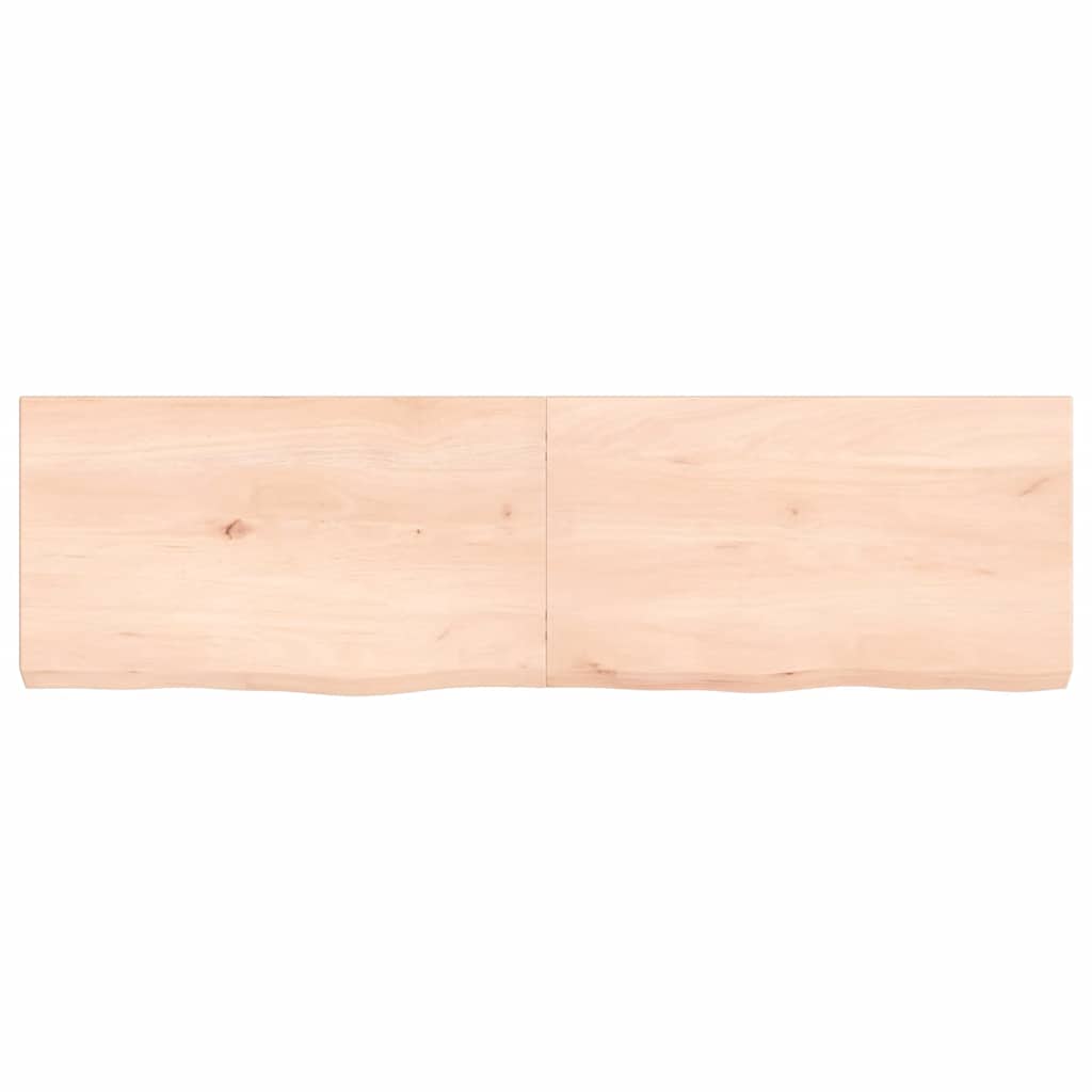 Επιφάνεια Τραπεζιού 140x40x(2-6)εκ Ακατέργαστο Μασίφ Ξύλο Δρυός