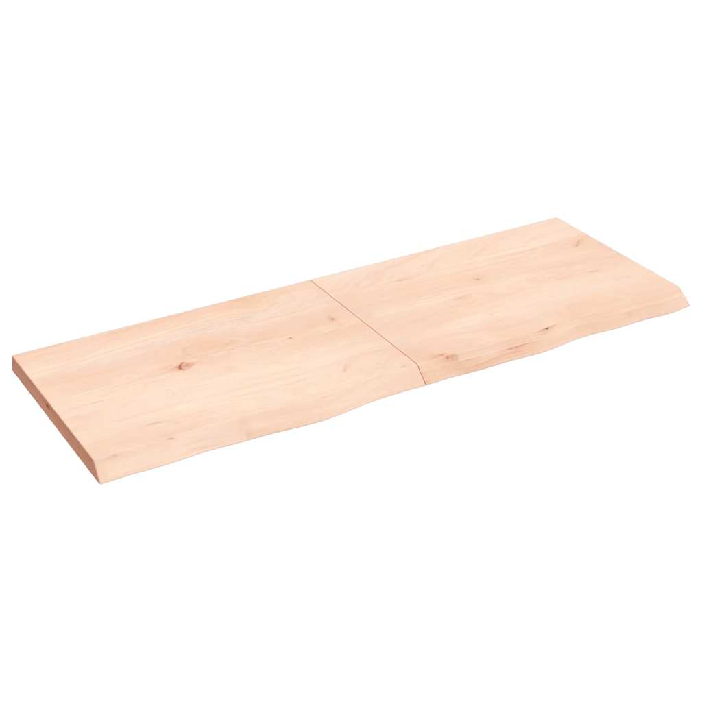 Επιφάνεια Τραπεζιού 140x50x(2-4)εκ Ακατέργαστο Μασίφ Ξύλο Δρυός - Pakobazaar