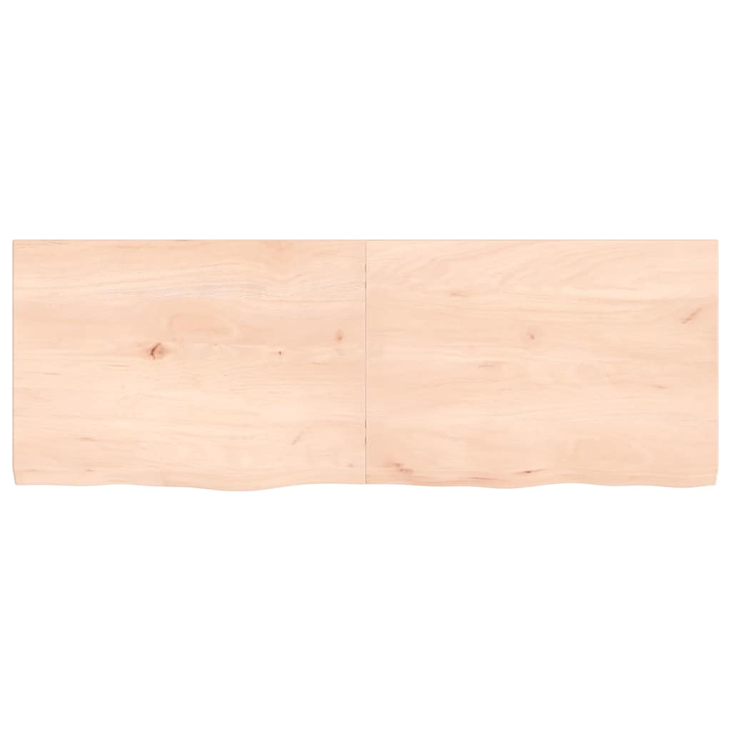 Επιφάνεια Τραπεζιού 140x50x(2-4)εκ Ακατέργαστο Μασίφ Ξύλο Δρυός - Pakobazaar