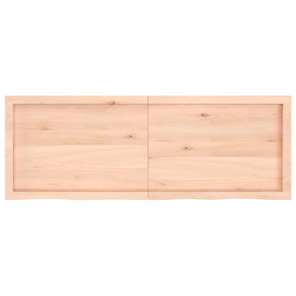 Επιφάνεια Τραπεζιού 140x50x(2-6)εκ Ακατέργαστο Μασίφ Ξύλο Δρυός