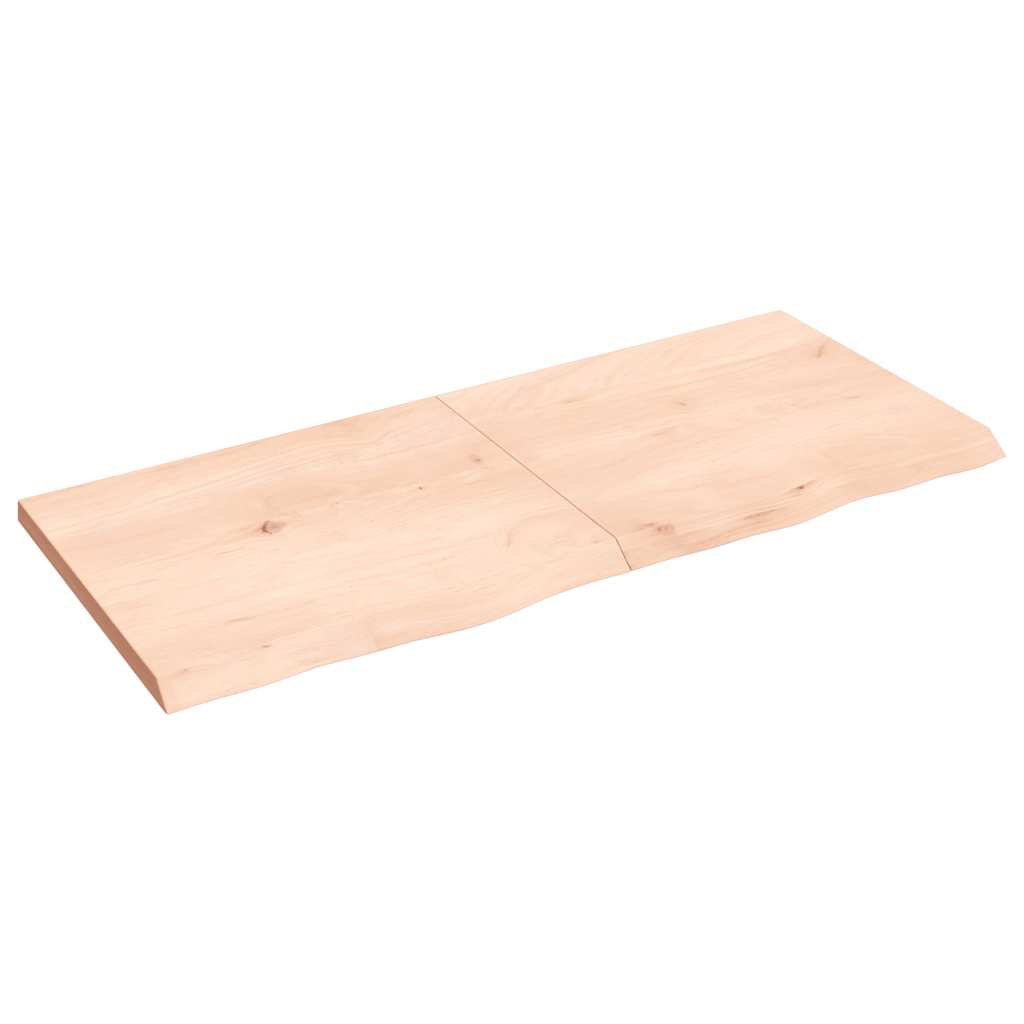 Επιφάνεια Τραπεζιού 140x60x(2-4)εκ Ακατέργαστο Μασίφ Ξύλο Δρυός