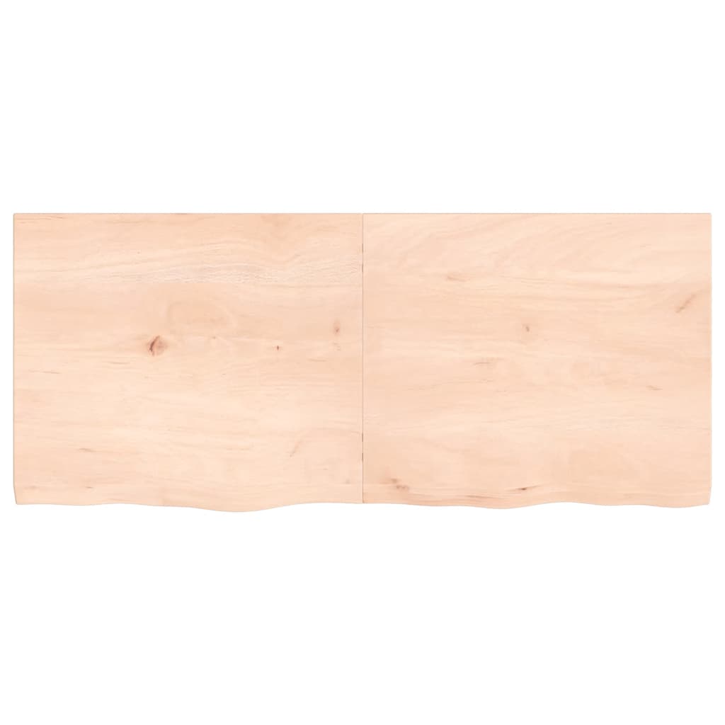Επιφάνεια Τραπεζιού 140x60x(2-4)εκ Ακατέργαστο Μασίφ Ξύλο Δρυός