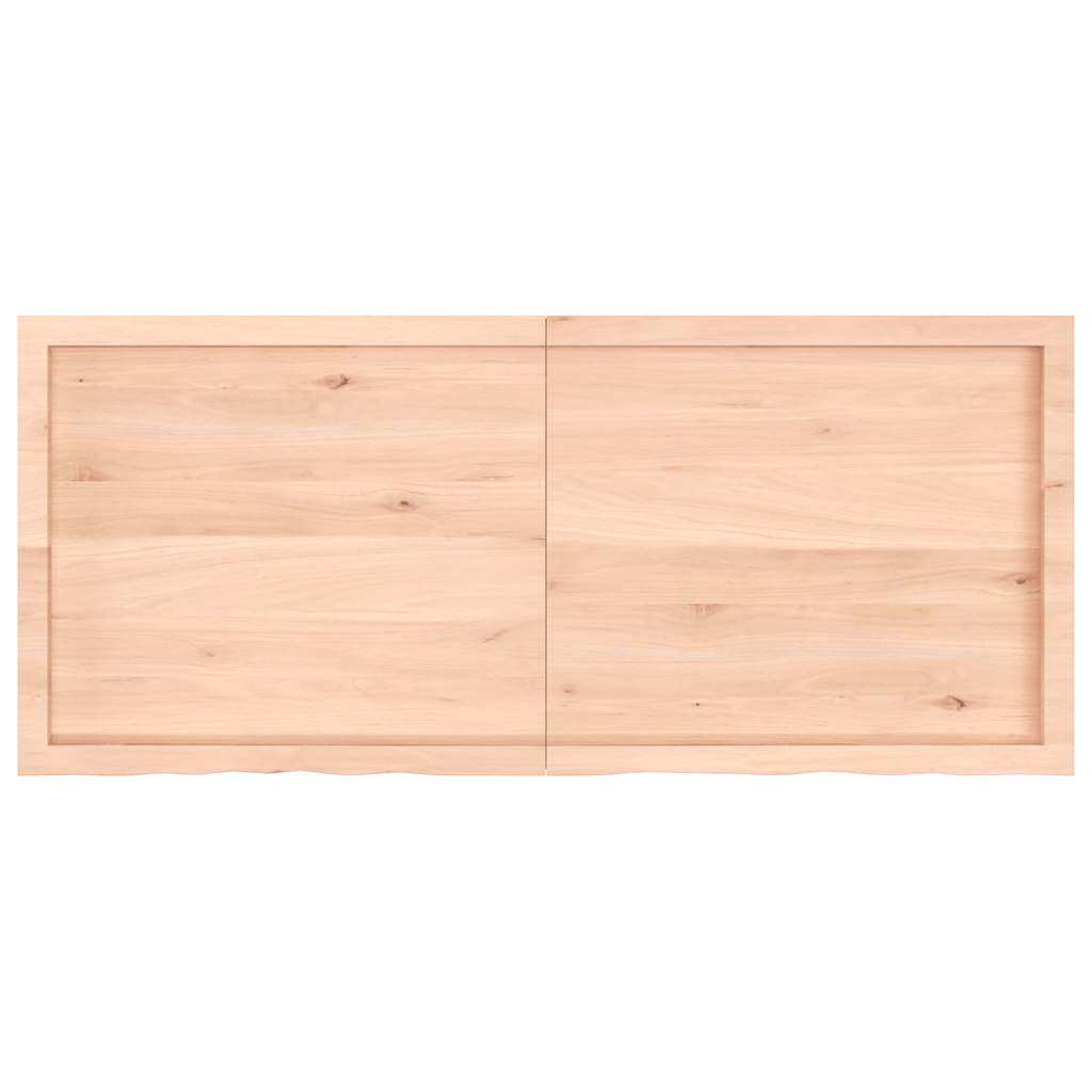 Επιφάνεια Τραπεζιού 140x60x(2-6)εκ Ακατέργαστο Μασίφ Ξύλο Δρυός