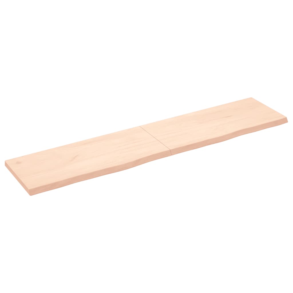 Επιφάνεια Τραπεζιού 180x40x(2-4)εκ Ακατέργαστο Μασίφ Ξύλο Δρυός - Pakobazaar