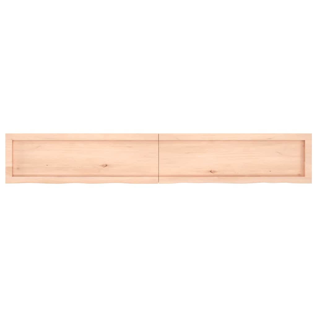Επιφάνεια Τραπεζιού 180x40x(2-4)εκ Ακατέργαστο Μασίφ Ξύλο Δρυός - Pakobazaar