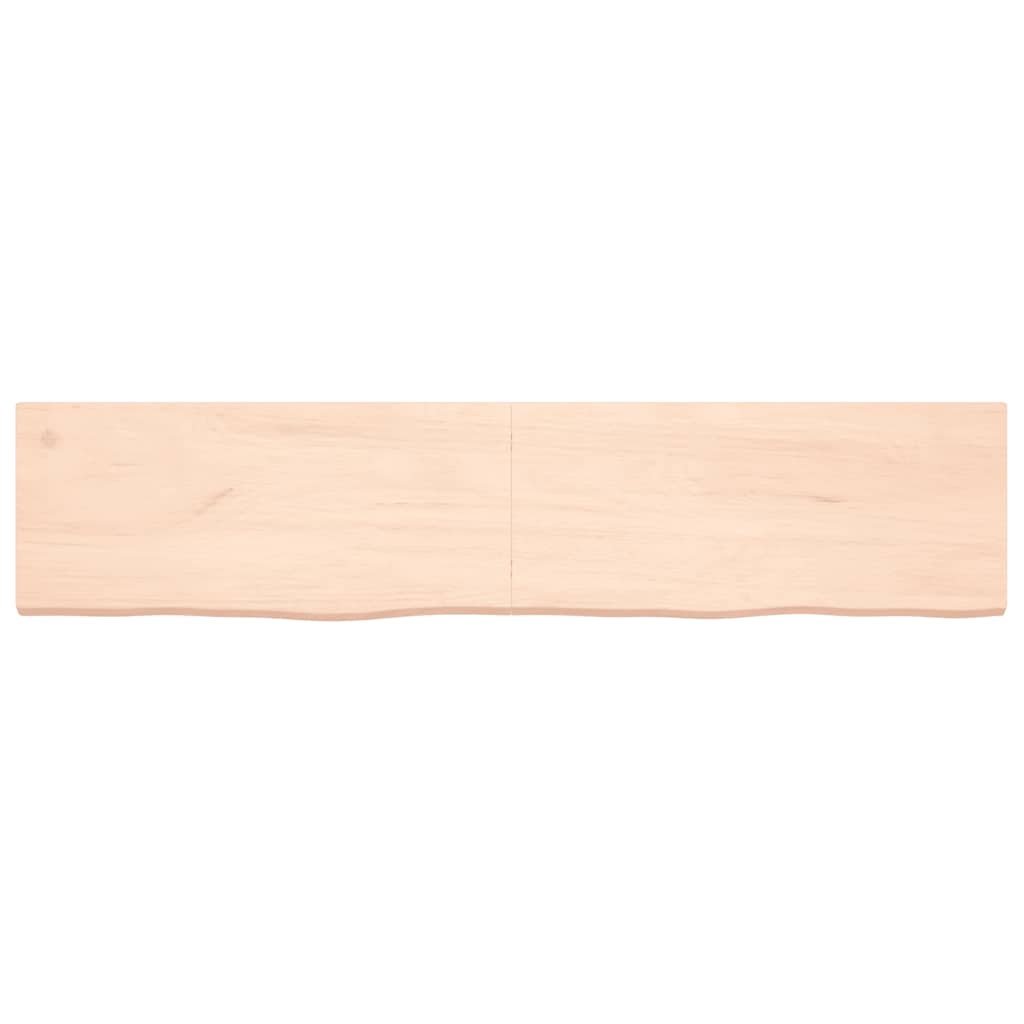 Επιφάνεια Τραπεζιού 180x40x(2-4)εκ Ακατέργαστο Μασίφ Ξύλο Δρυός - Pakobazaar