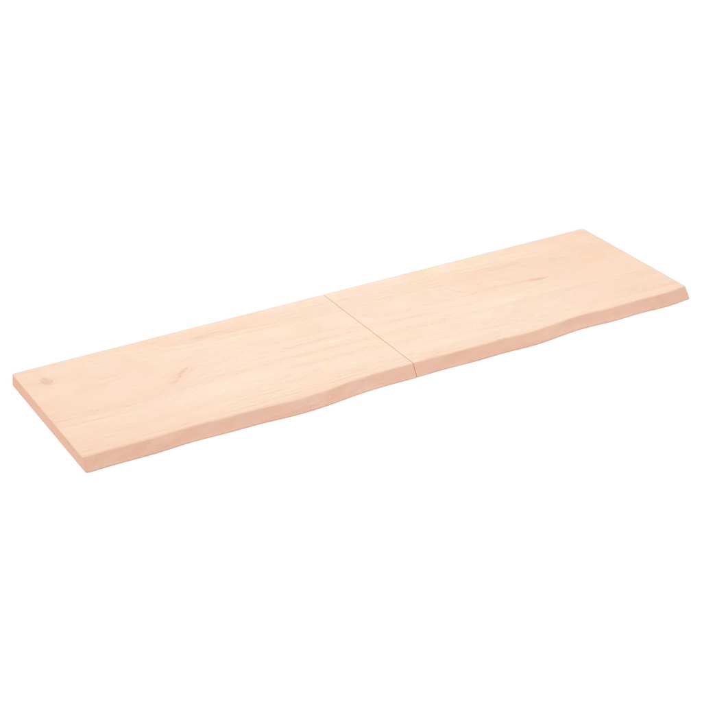 Επιφάνεια Τραπεζιού 180x50x(2-4)εκ Ακατέργαστο Μασίφ Ξύλο Δρυός - Pakobazaar