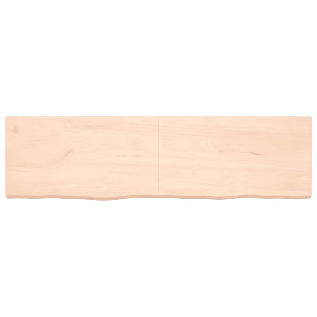 Επιφάνεια Τραπεζιού 180x50x(2-4)εκ Ακατέργαστο Μασίφ Ξύλο Δρυός - Pakobazaar