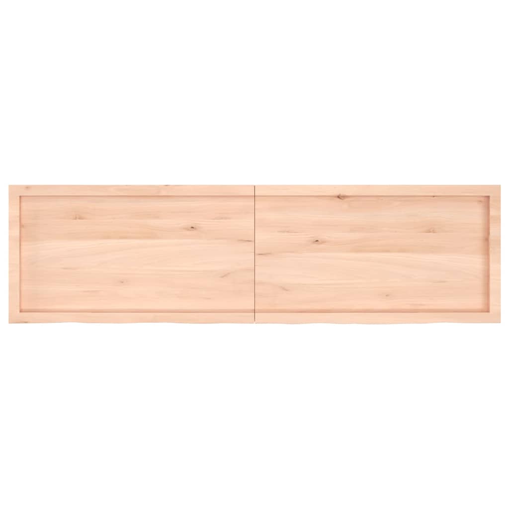 Επιφάνεια Τραπεζιού 180x50x(2-6)εκ Ακατέργαστο Μασίφ Ξύλο Δρυός - Pakobazaar