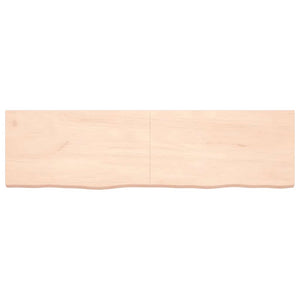 Επιφάνεια Τραπεζιού 180x50x(2-6)εκ Ακατέργαστο Μασίφ Ξύλο Δρυός - Pakobazaar