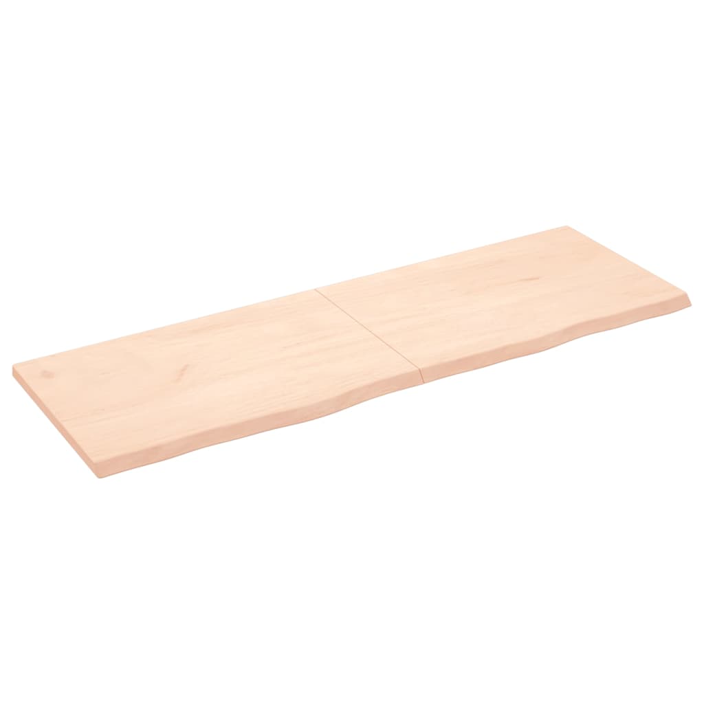 Επιφάνεια Τραπεζιού 180x60x(2-4)εκ Ακατέργαστο Μασίφ Ξύλο Δρυός - Pakobazaar