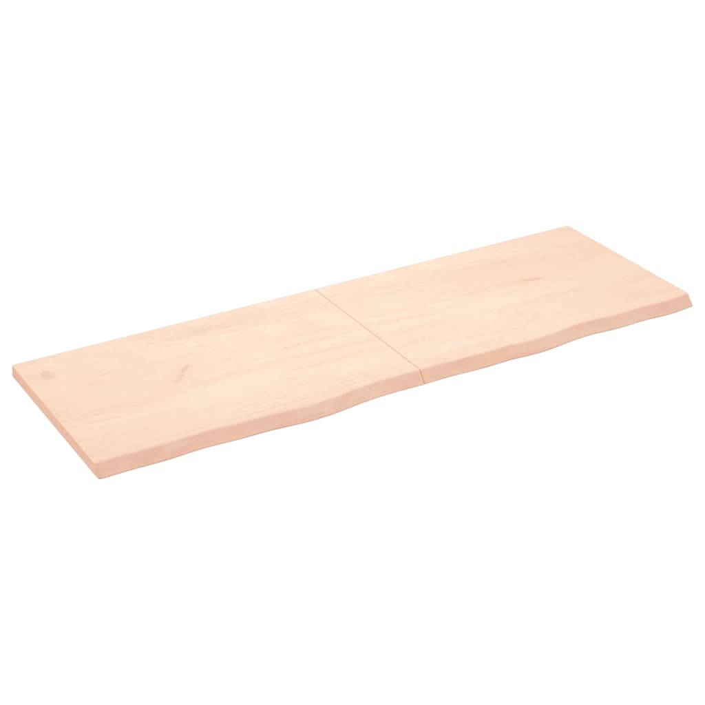 Επιφάνεια Τραπεζιού 180x60x(2-4)εκ Ακατέργαστο Μασίφ Ξύλο Δρυός - Pakobazaar