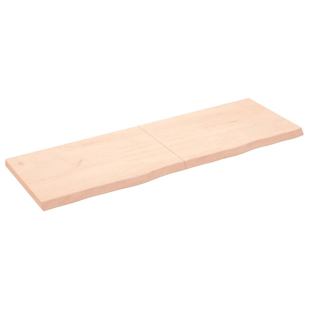 Επιφάνεια Τραπεζιού 180x60x(2-6)εκ Ακατέργαστο Μασίφ Ξύλο Δρυός