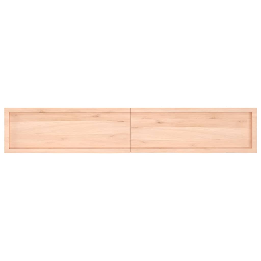 Επιφάνεια Τραπεζιού 220x40x(2-6)εκ Ακατέργαστο Μασίφ Ξύλο Δρυός