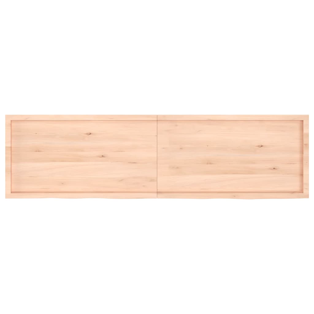 Επιφάνεια Τραπεζιού 220x60x(2-6)εκ Ακατέργαστο Μασίφ Ξύλο Δρυός