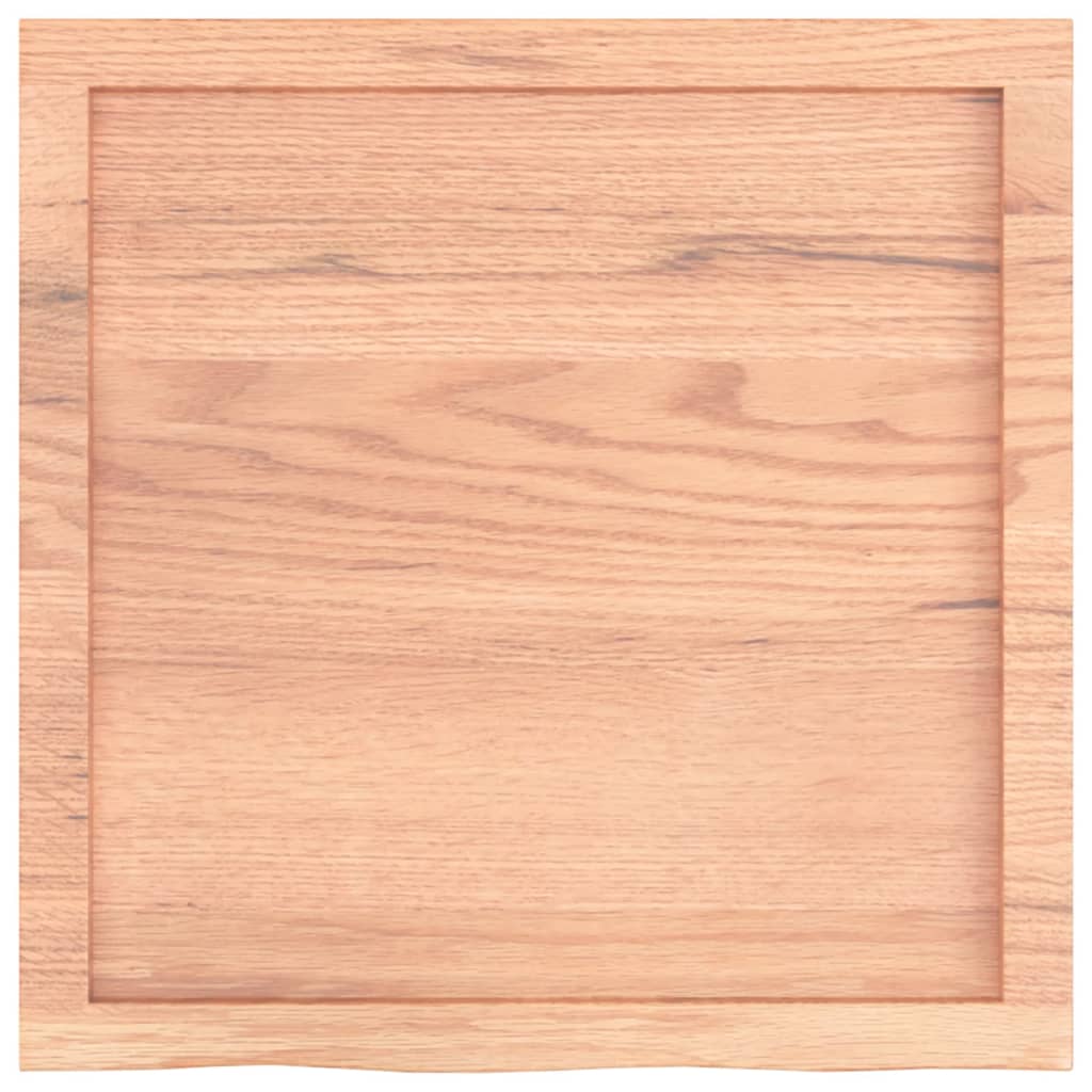 Επιφ Τραπεζιού Αν Καφέ 60x60x(2-4)εκ. Επεξ. Μασίφ Ξύλο Δρυός