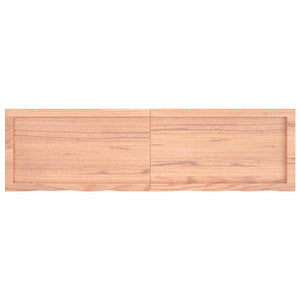 Επιφ Τραπεζιού Αν Καφέ 140x40x(2-4)εκ. Επεξ. Μασίφ Ξύλο Δρυός
