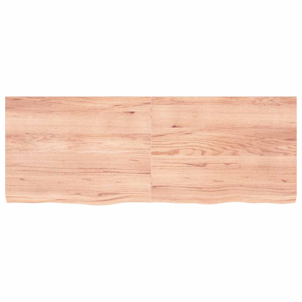 Επιφ Τραπεζιού Αν Καφέ 160x60x(2-6)εκ. Επεξ. Μασίφ Ξύλο Δρυός - Pakobazaar