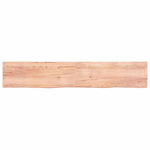 Επιφ Τραπεζιού Αν Καφέ 220x40x(2-6)εκ. Επεξ. Μασίφ Ξύλο Δρυός - Pakobazaar