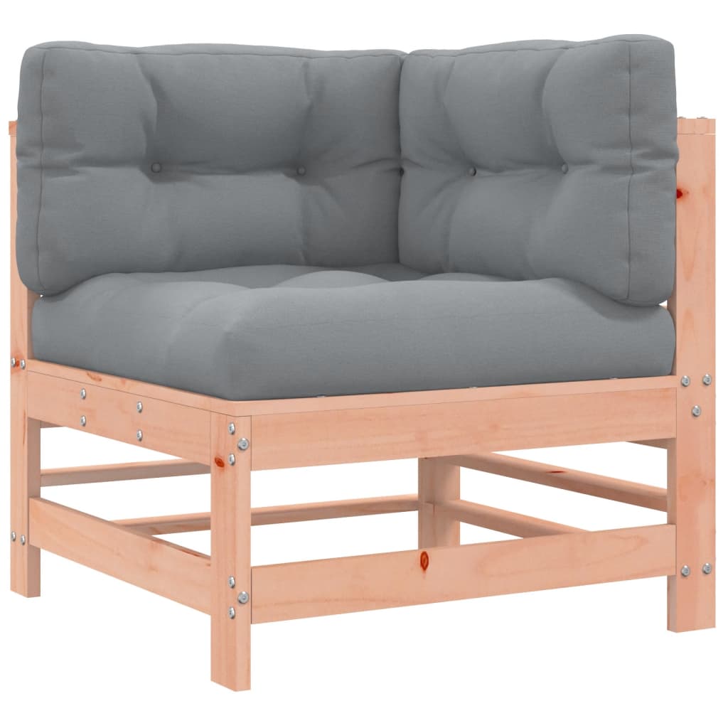 Σαλόνι Κήπου Σετ 6 Τεμαχίων Μασίφ Ψευδοτσούγκας με Μαξιλάρια