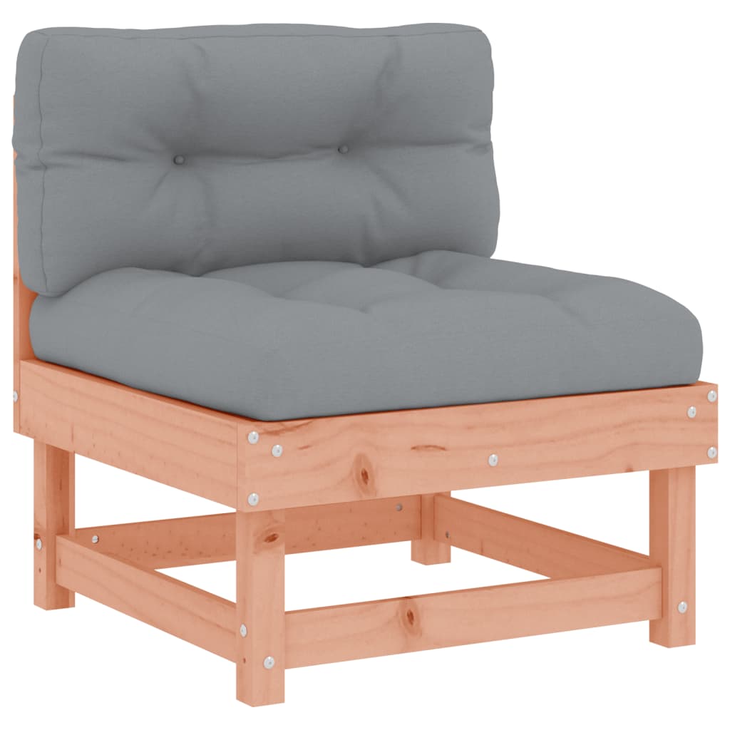 Σαλόνι Κήπου Σετ 4 τεμ. με Μαξιλάρια Μασίφ Ξύλο Ψευδοτσούγκας