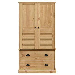 Ντουλάπα VIGO 90 x 55 x 170 εκ. από Μασίφ Ξύλο Πεύκου - Pakobazaar