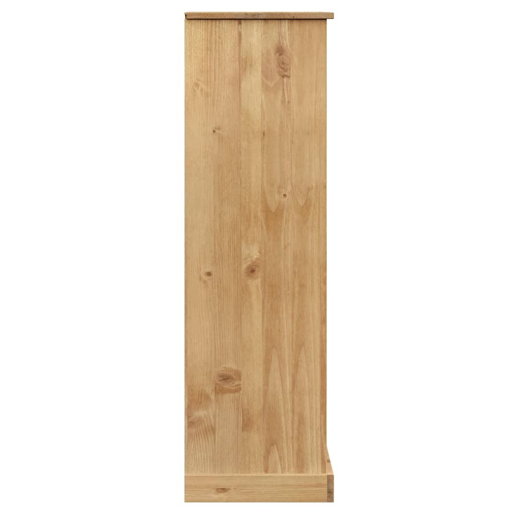 Βιβλιοθήκη VIGO 90 x 35 x 114,5 εκ. από Μασίφ Ξύλο Πεύκου