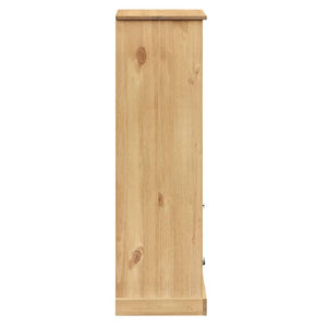 Βιβλιοθήκη VIGO 60 x 35 x 114,5 εκ. από Μασίφ Ξύλο Πεύκου