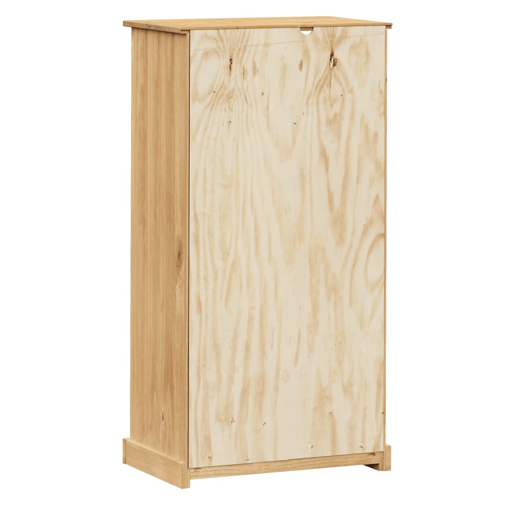 Βιβλιοθήκη VIGO 60 x 35 x 114,5 εκ. από Μασίφ Ξύλο Πεύκου