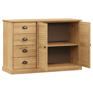 Μπουφές με Συρτάρια VIGO 113 x 40 x 75 εκ. Μασίφ Ξύλο Πεύκο